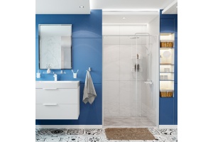 Душевая дверь в нишу Wasserkraft Rhin 44S13