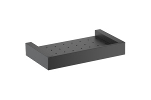 Полка Timo Petruma черная матовая