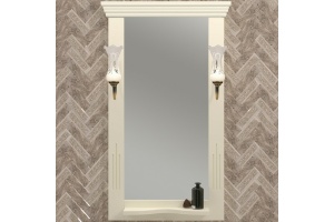 Зеркало Opadiris Риспекто 55 слоновая кость