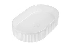 Накладная раковина Abber Bequem 59 белая