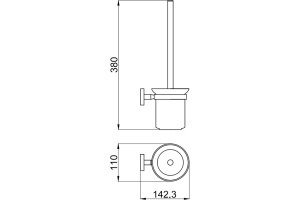 Ершик Allen Brau Priority 6.31008-31 черный - 2