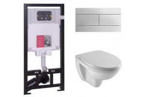 Комплект Jacob Delafon Patio E21734RU-00 кнопка хром