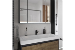 Смеситель для раковины DIWO Смоленск SM-02b черный - 3