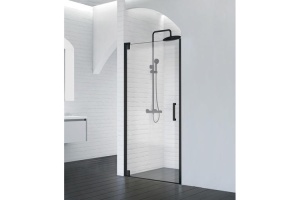 Душевая дверь BelBagno Marmi 90 черный, матовый (MARMI-B-1-90-C-NERO)