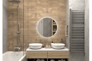 Зеркало с подсветкой ART&MAX Sanremo AM-San-645-DS-F