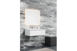 Комплект мебели Sanvit Авеню-1 80 белый глянец