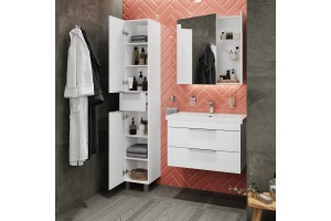 Шкаф-пенал STWORKI Копенгаген 195 L белый - 3