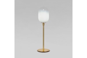 Настольная лампа декоративная Eurosvet Loona 01161/1 латунь
