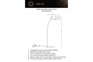 Торшер Aployt Leonn APL.653.05.30 - 2