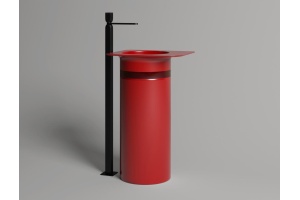 Раковина Salini Ninfea 130221M S-Stone, матовый - 2