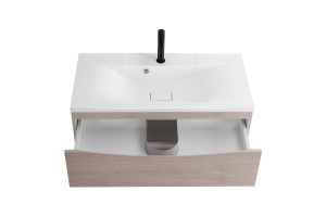 Тумба с раковиной BelBagno Marino 100 светлое дерево - 3