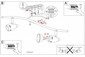 Спот Eglo ПРОМО Magnum-LED 92642 - 3