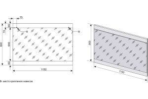 Зеркало в ванную Style Line Даллас 115 см (СС-00000523) - 3