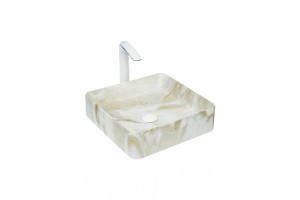 Раковина накладная Weltwasser WW ELBACH 2179 M838 40 белый - серый (10000004547)