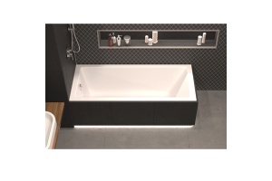 Ванна акриловая WHITECROSS Wave Slim 160x80 белый - 3