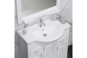 Тумба под раковину Opadiris Риспекто 85 белый матовый - 2