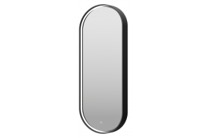 Зеркало Brevita Saturn 50x115 с подсветкой, черный (SAT-Dro1-050-black) - 2