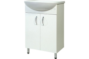 Тумба под раковину Санта Сити 60 белый