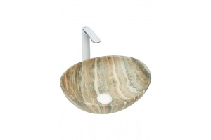 Раковина накладная Weltwasser WW ELBACH 3078 M804 41 бежевый - серый (10000004549)