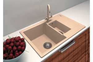 Мойка Flortek Консул 760 К, песочный FG  - 2