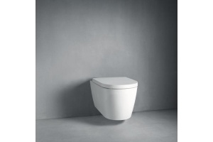 Унитаз подвесной Duravit Me by Starck с крышкой, белый (25290900001) - 2