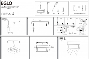 Накладной светильник Eglo ПРОМО Fueva-C 96679 - 2