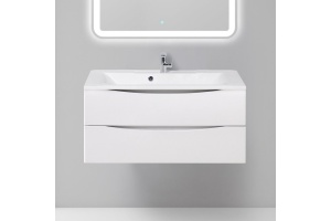 Тумба под раковину BelBagno Marino 100 белый матовый