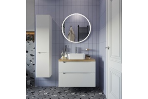 Тумба с раковиной STWORKI Берген 80 белая - 2