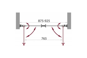 Душевая дверь BelBagno Sela 90 хром (SELA-B-2-90-P-Cr) - 3