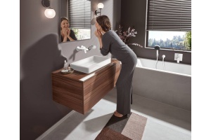 Смеситель для душа Hansgrohe Vivenis белый матовый - 3