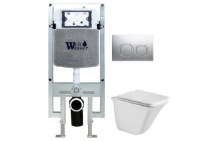 Комплект Weltwasser AMBERG 497 ST + ROTBACH 004 GL-WT + AMBERG RD-MT CR (10000006745)