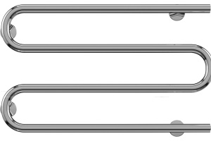 Электрический полотенцесушитель Terminus M-образный 600x350 Хром - 2