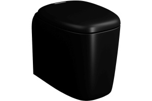 Сиденье для унитаза Vitra Plural черное с микролифтом - 2