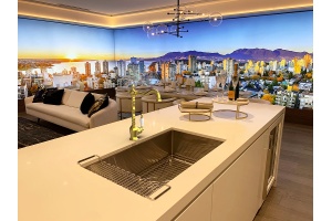 Смеситель для кухни GPD Retro золото - 3