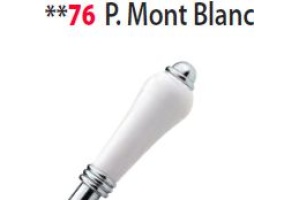 Смеситель для раковины Nicolazzi Petit M.Blanc белый, бронза (3402DB76) - 3