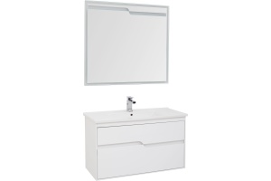 Тумба с раковиной Aquanet Модена 100 - 3