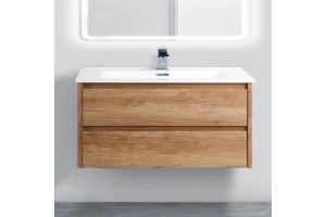 Тумба с раковиной BelBagno Kraft 100 rovere nebrasca nature