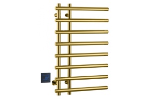 Полотенцесушитель электрический Boheme Uno золото (722-G)
