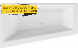 Акриловая ванна Excellent Sfera 170x100 левая