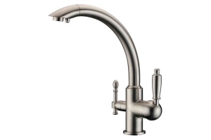 Смеситель Zorg Clean Water ZR 314 YF-33 satin для кухонной мойки