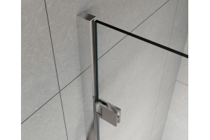 Душевая дверь в нишу Vincea Flex VDP-1F900CL 90 см, хром, стекло прозрачное - 3