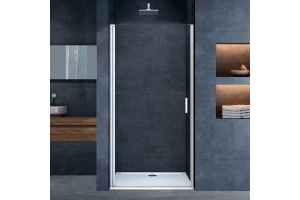 Душевая дверь Vincea Alpha 90 хром стекло прозрачное