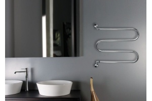 Водяной полотенцесушитель Margaroli   бронза (400OB) - 3