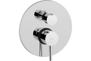 Смеситель Paffoni Light LIG018CR С ВНУТРЕННЕЙ ЧАСТЬЮ, для ванны с душем