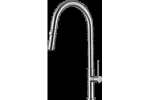 Смеситель для кухни Allen Brau Sprungfeder сталь матовый