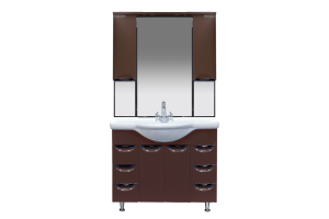 Жасмин - 105 Тумба 6 ящ. коричневая эмаль - 2