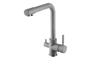 Смеситель для кухни РУАН фильтр серый - 2