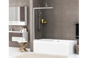 Шторка на ванну Wasserkraft Main 41S02-100 - 2