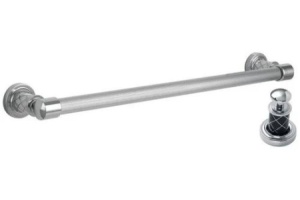 Полотенцедержатель Boheme Murano хром с черным