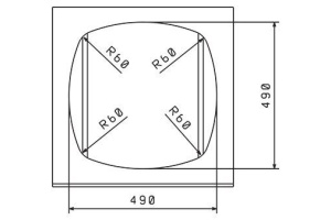 Мойка кухонная Florentina Корсика мокко - 3
